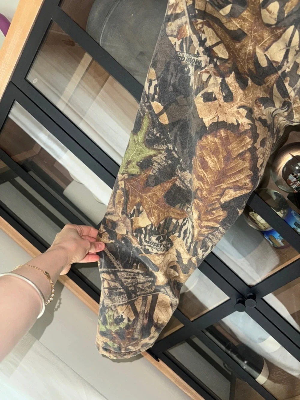 Vintage Mossy Oak FieldStaff camouflage jumpsuit coverall insulated hunting